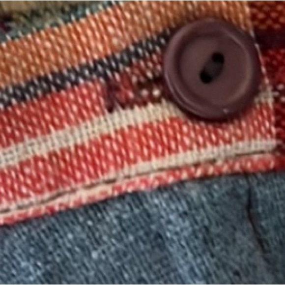 Vintage 1970’s- pleated rainbow plaid skirt- wool blend- midi length - XS/S - Picture 5 of 7